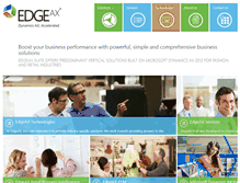 Tablet Screenshot of edgeax.com
